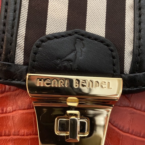 NWOT Henri Bendel handbag genuine leather - Picture 4 of 12